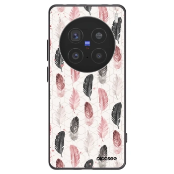 Picasee husă neagră din silicon pentru Vivo X200 Pro - Feather 2