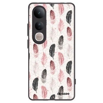 Picasee husă neagră din silicon pentru Vivo V50 Lite 5G - Feather 2