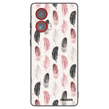 Picasee husă neagră din silicon pentru Motorola Edge 50 Fusion - Feather 2
