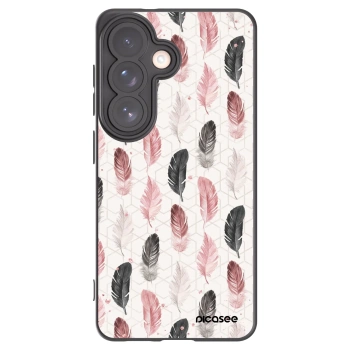 Picasee husă neagră din silicon pentru Samsung Galaxy S26 - Feather 2