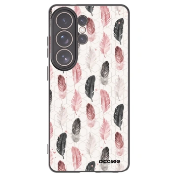 Picasee husă neagră din silicon pentru Samsung Galaxy S26 Ultra - Feather 2