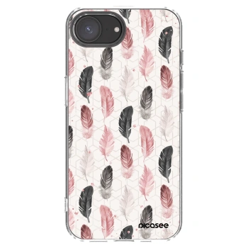 Picasee husă transparentă din silicon pentru Apple iPhone 17e - Feather 2