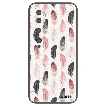 Picasee husă neagră din silicon pentru Xiaomi Mi Note 10 (Pro) - Feather 2