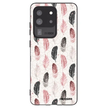Picasee husă neagră din silicon pentru Samsung Galaxy S20 Ultra 5G G988F - Feather 2