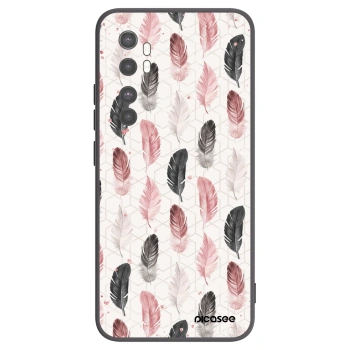 Picasee husă neagră din silicon pentru Xiaomi Mi Note 10 Lite - Feather 2