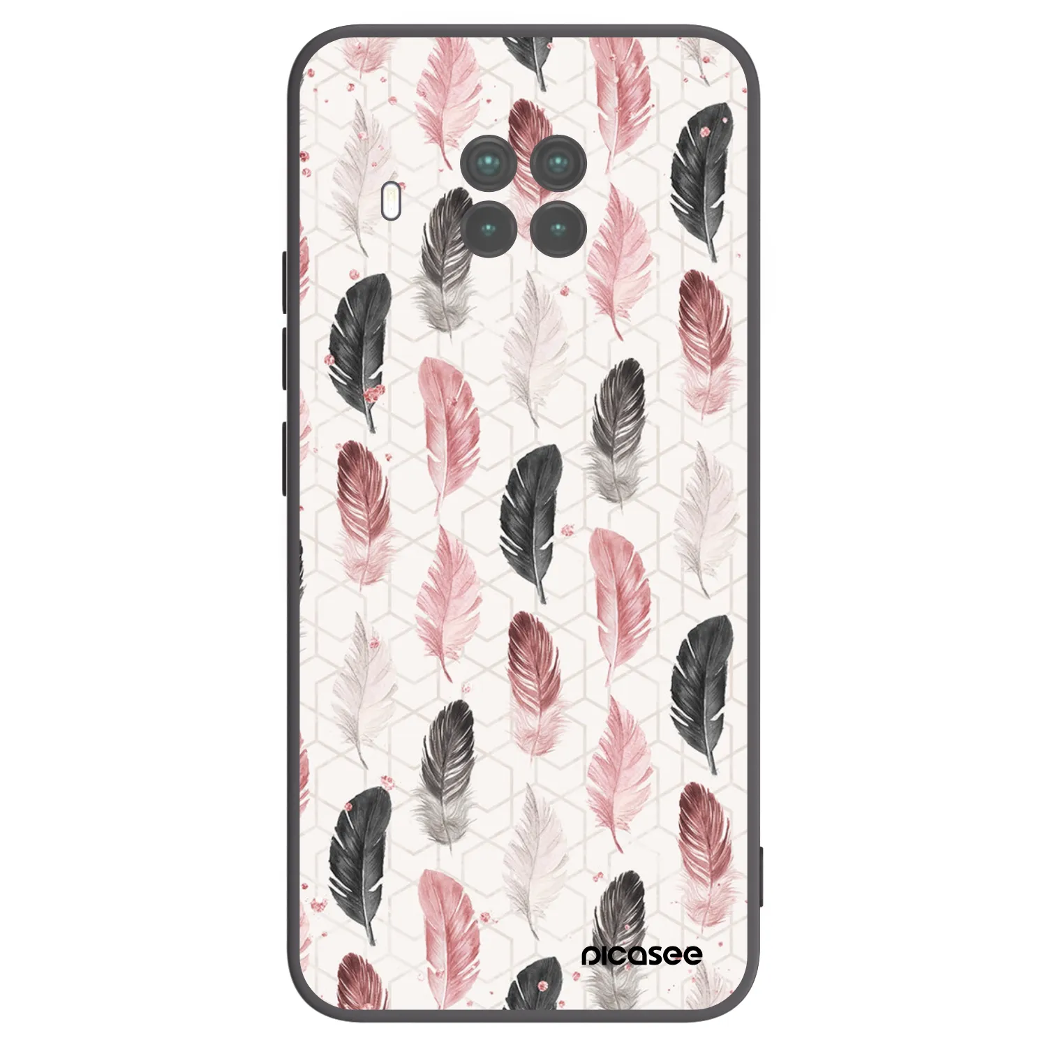 Picasee husă neagră din silicon pentru Xiaomi Mi 10T Lite - Feather 2