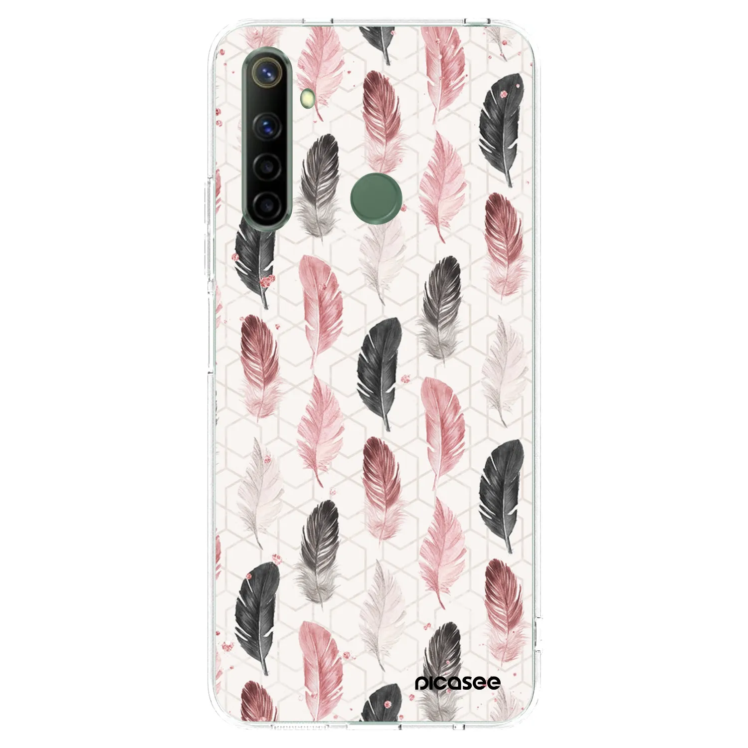Picasee husă transparentă din silicon pentru Realme 6i - Feather 2