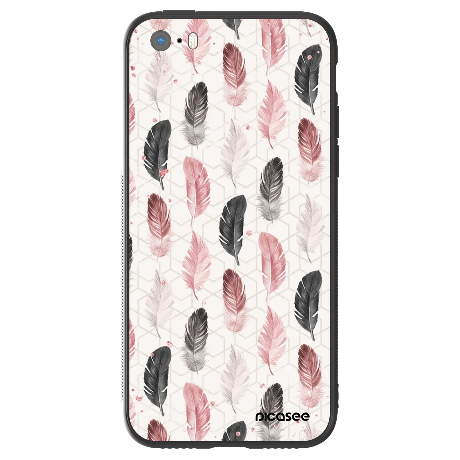Picasee ULTIMATE CASE pentru Apple iPhone 5/5S/SE - Feather 2
