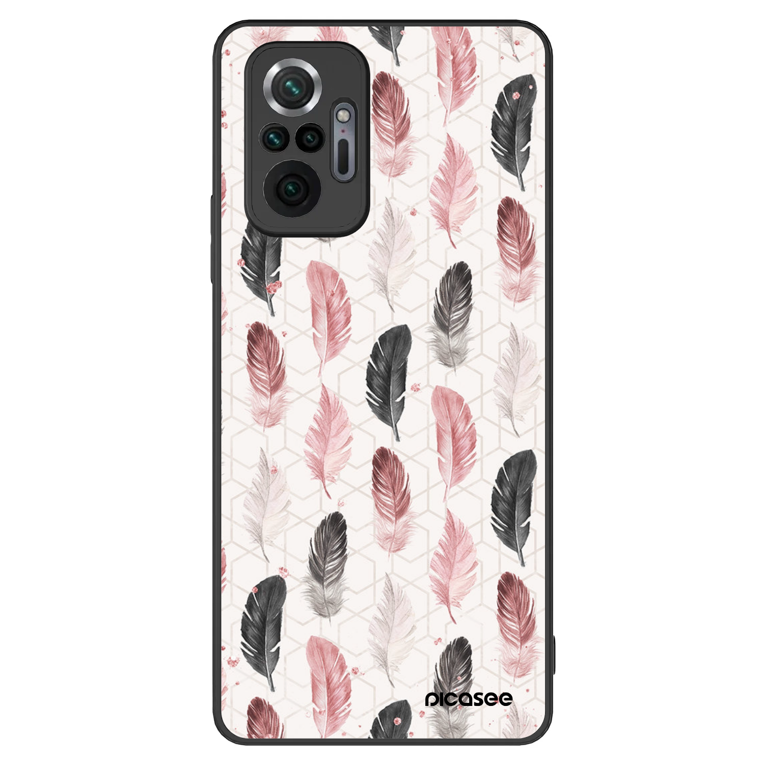 Picasee ULTIMATE CASE pentru Xiaomi Redmi Note 10 Pro - Feather 2