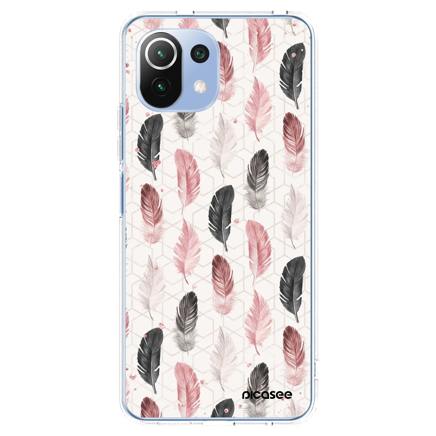 Picasee husă transparentă din silicon pentru Xiaomi Mi 11 Lite - Feather 2