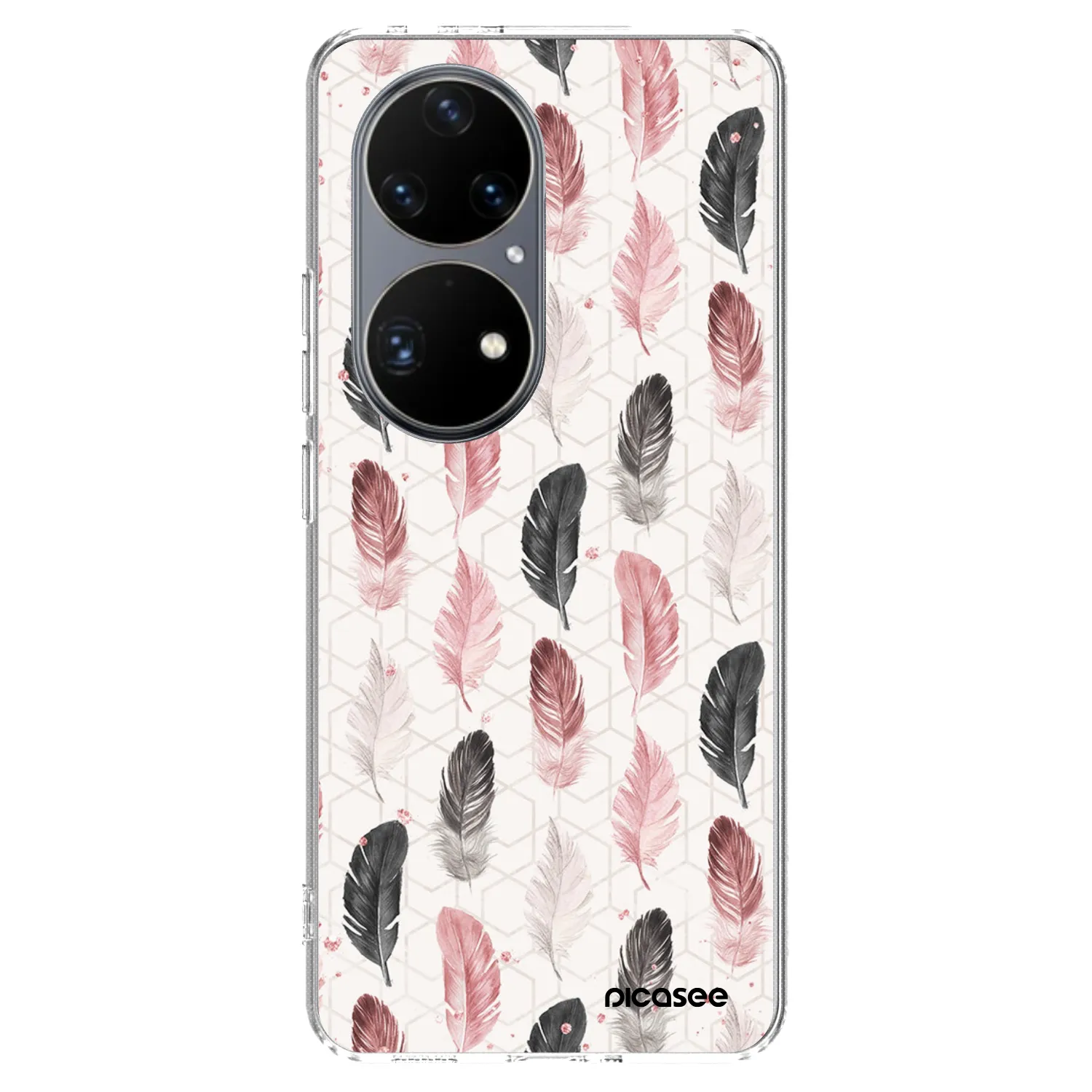 Picasee husă transparentă din silicon pentru Huawei P50 - Feather 2