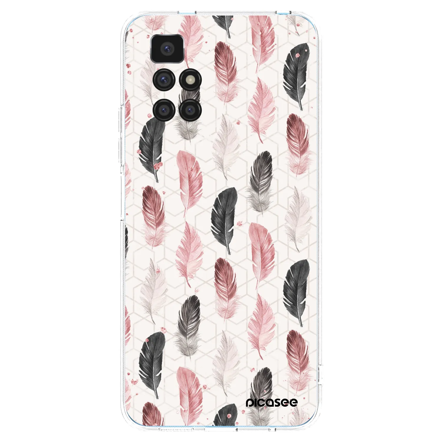 Picasee husă transparentă din silicon pentru Xiaomi Redmi 10 - Feather 2
