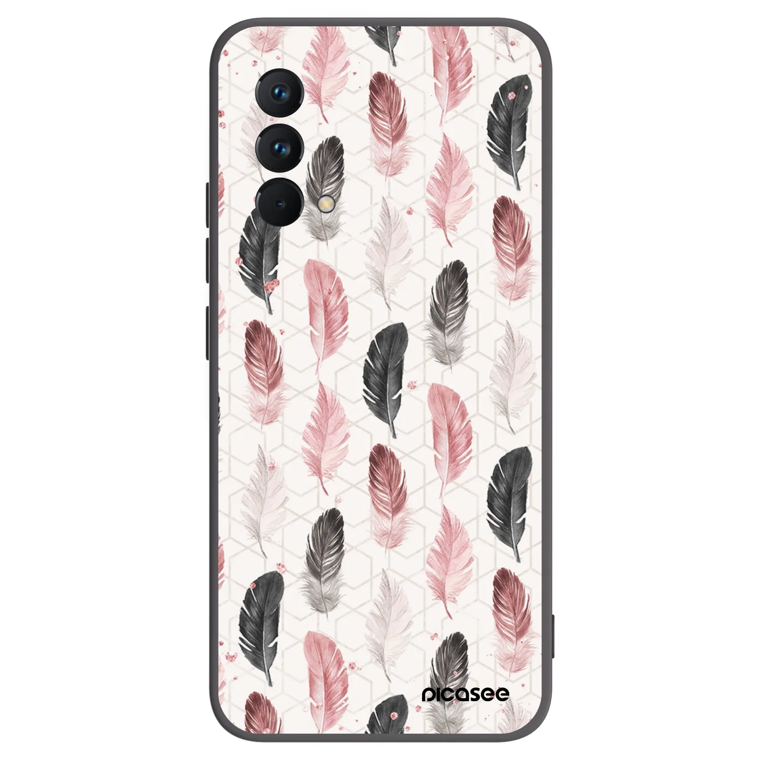 Picasee husă neagră din silicon pentru Realme GT Master Edition 5G - Feather 2