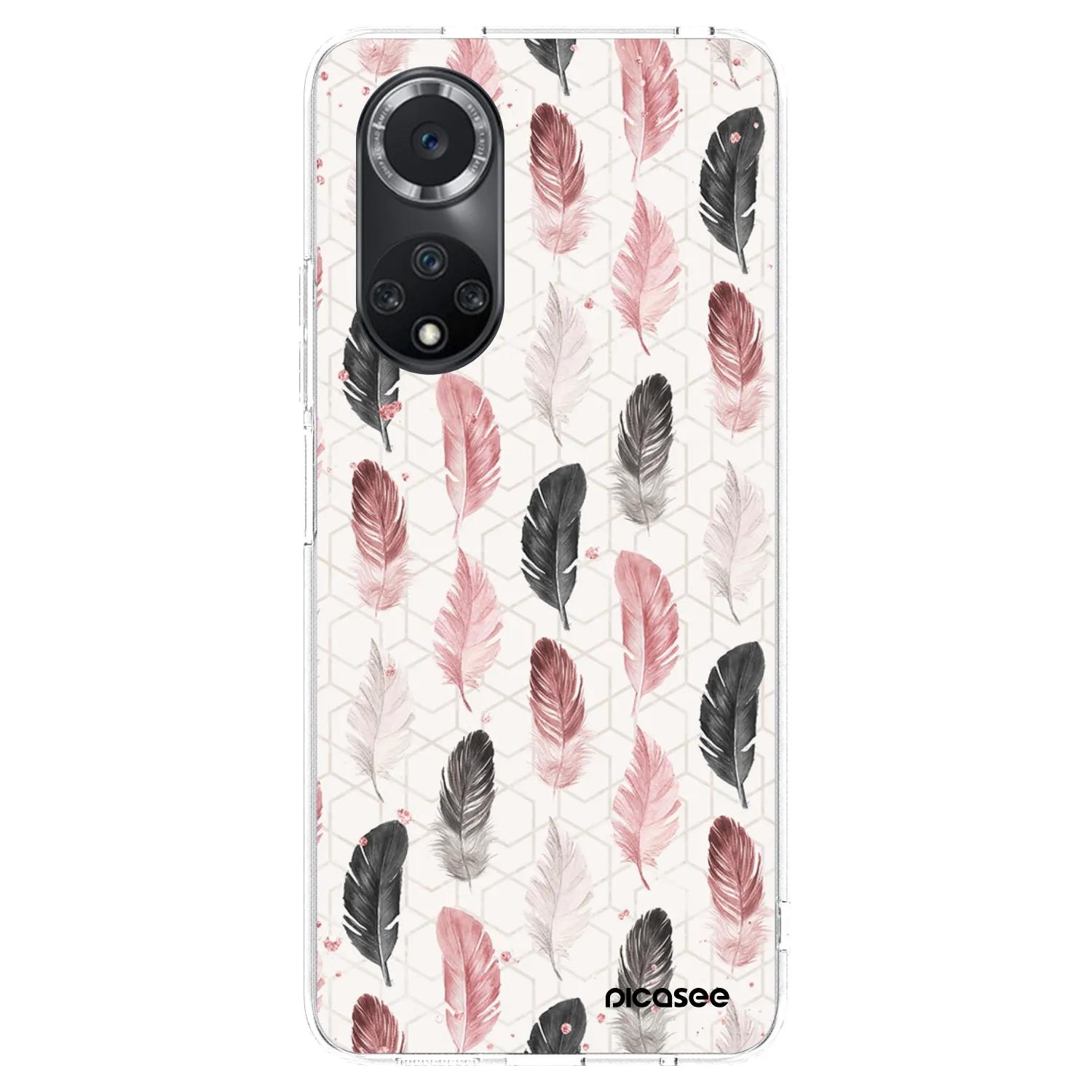 Picasee husă transparentă din silicon pentru Huawei Nova 9 SE - Feather 2