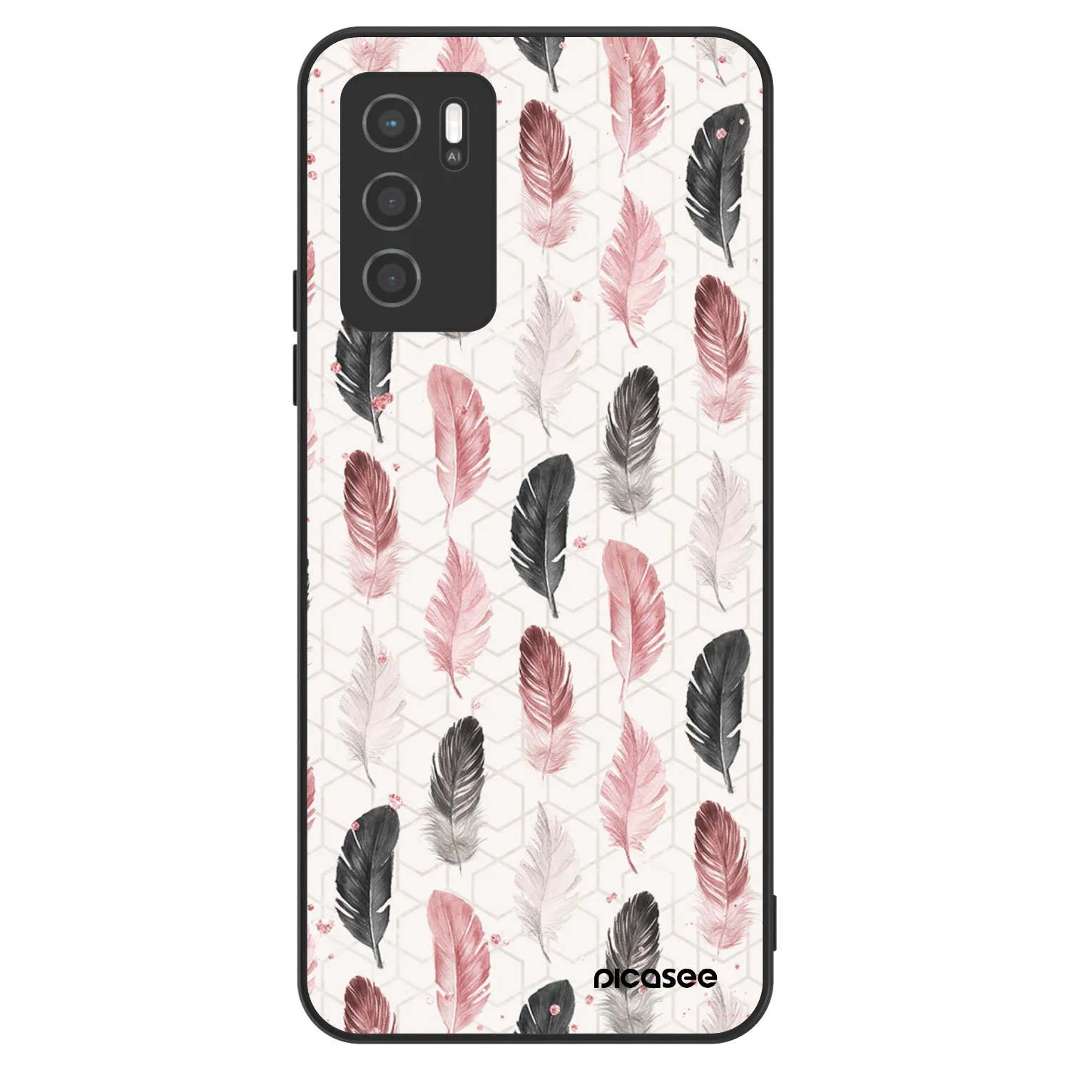 Picasee ULTIMATE CASE pentru OPPO A16s - Feather 2