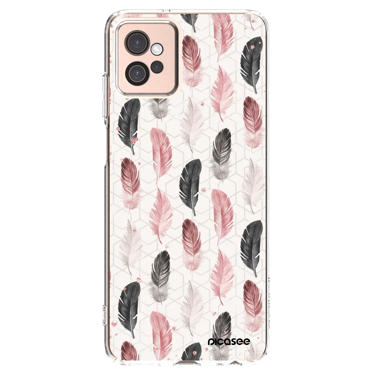 Picasee husă transparentă din silicon pentru Motorola Moto G32 - Feather 2