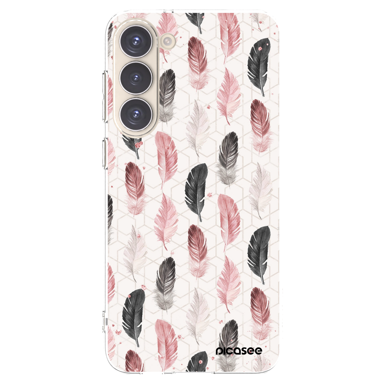 Picasee husă transparentă din silicon pentru Samsung Galaxy S23+ 5G - Feather 2