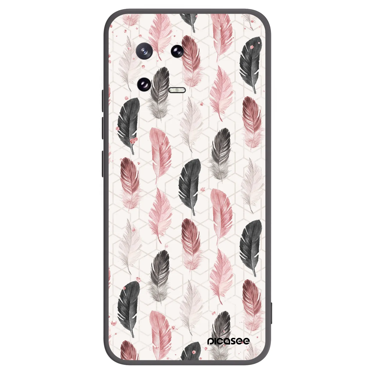 Picasee husă neagră din silicon pentru Xiaomi 13 Pro - Feather 2