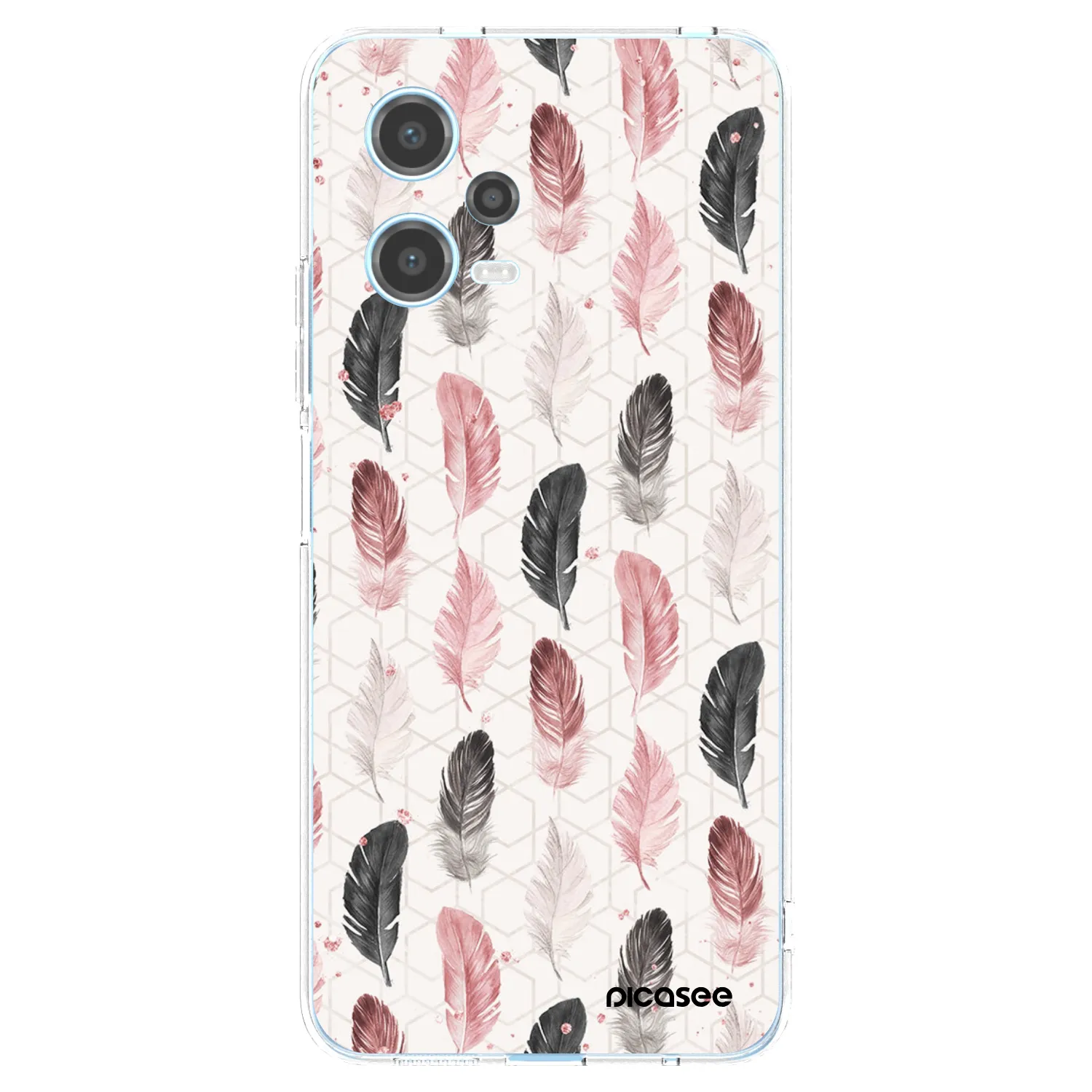 Picasee husă transparentă din silicon pentru Xiaomi Redmi Note 12 5G - Feather 2