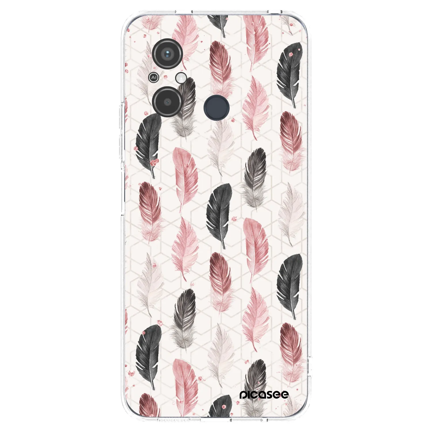 Picasee husă transparentă din silicon pentru Xiaomi Redmi 12C - Feather 2