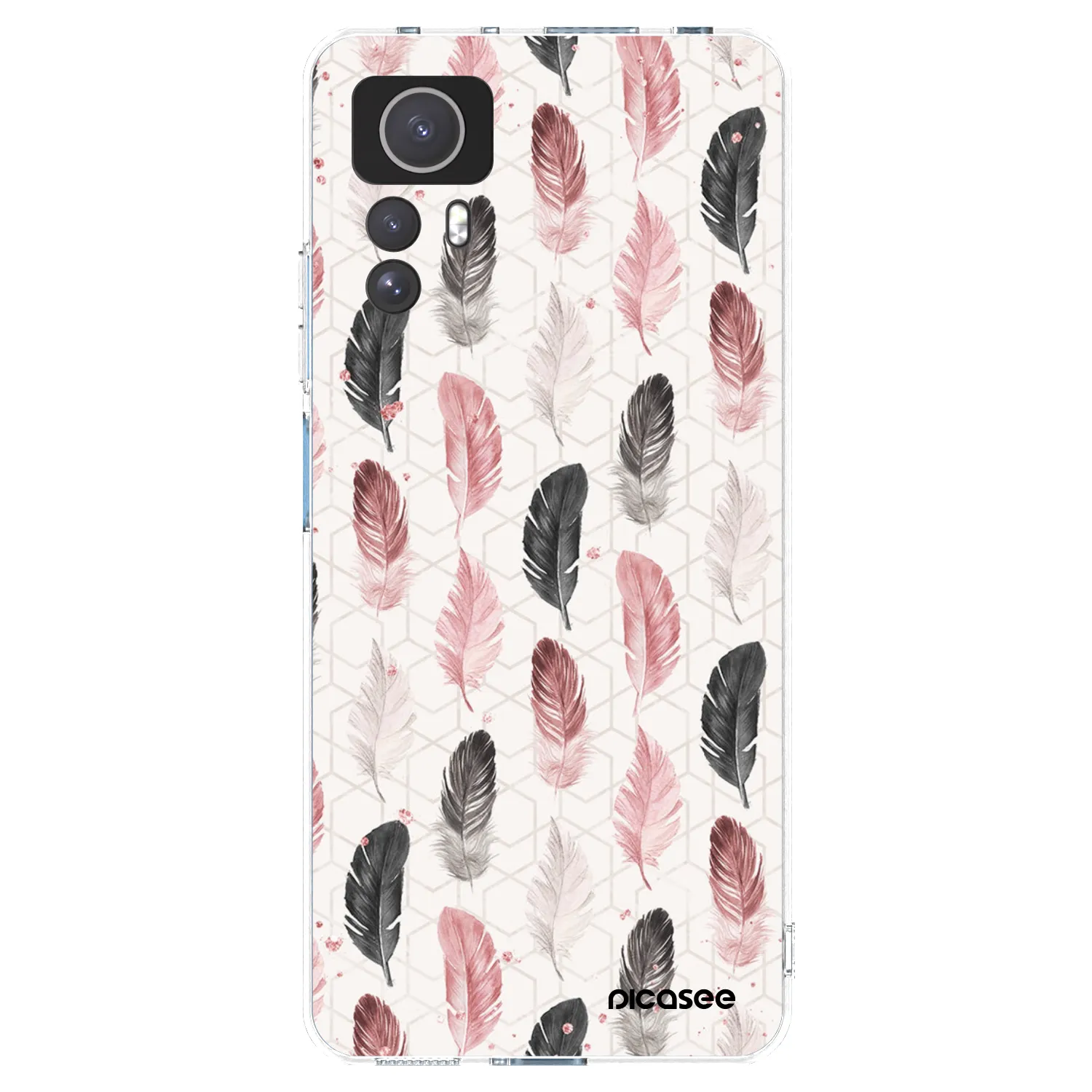 Picasee husă transparentă din silicon pentru Xiaomi Redmi Note 12S - Feather 2