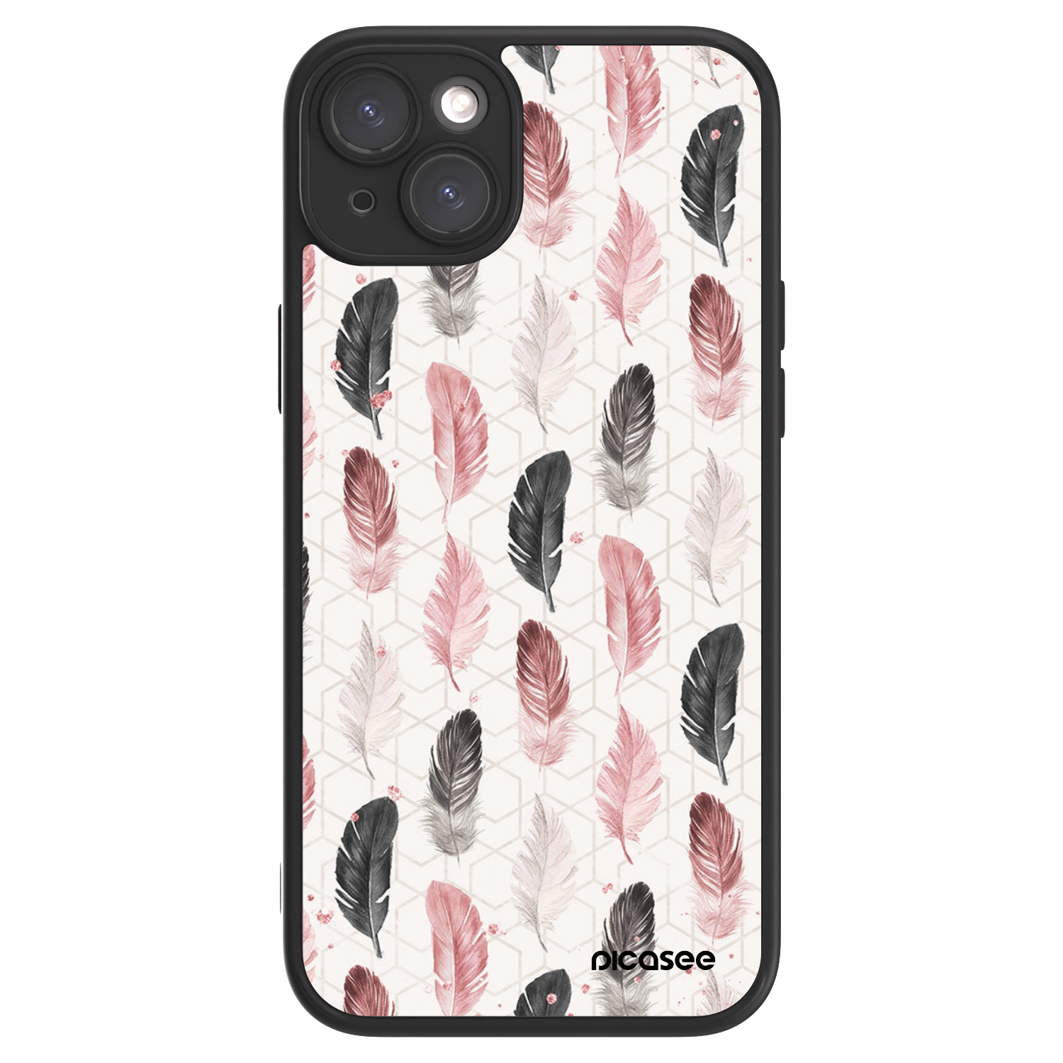 Picasee ULTIMATE CASE pentru Apple iPhone 15 Plus - Feather 2