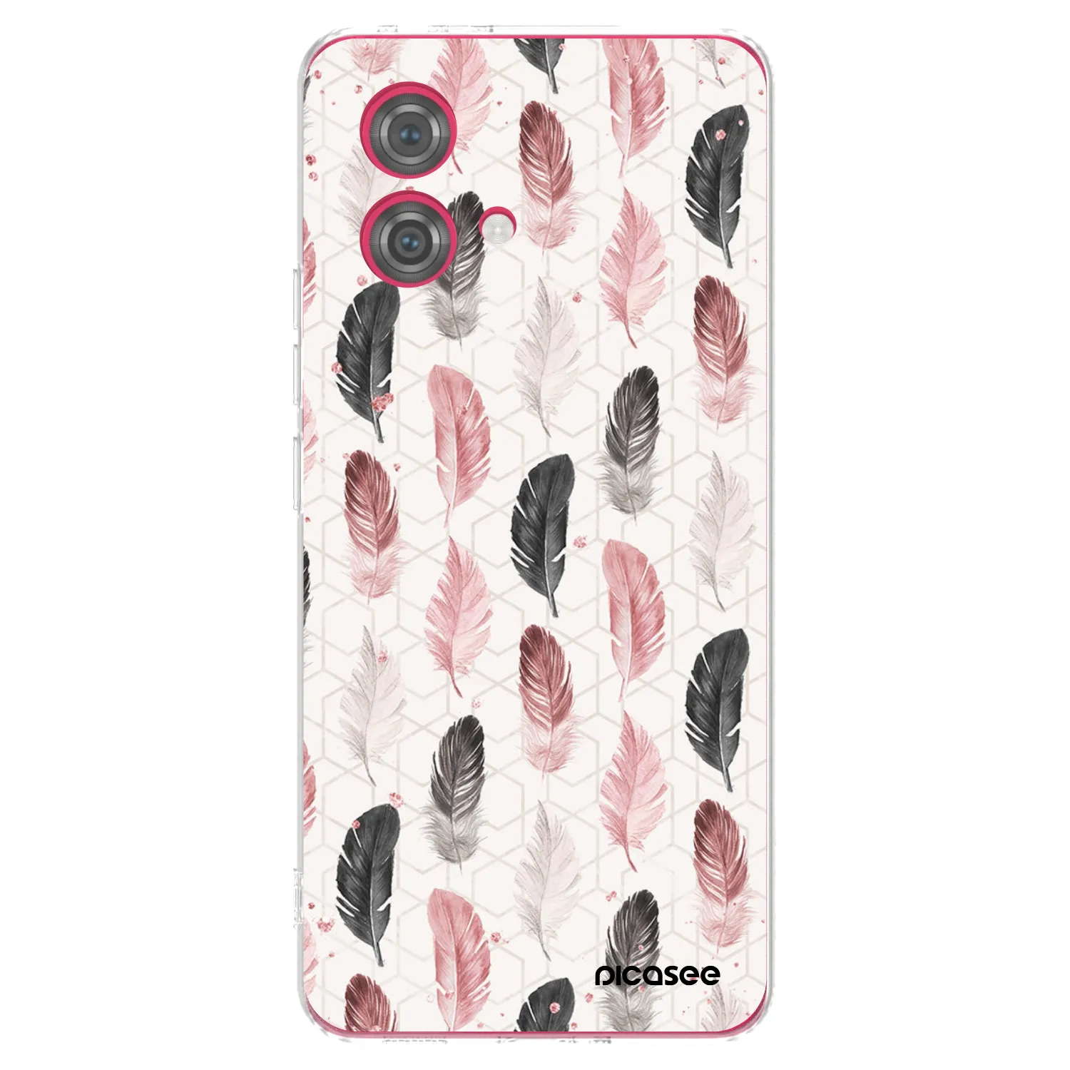Picasee husă transparentă din silicon pentru Motorola Moto G84 5G - Feather 2