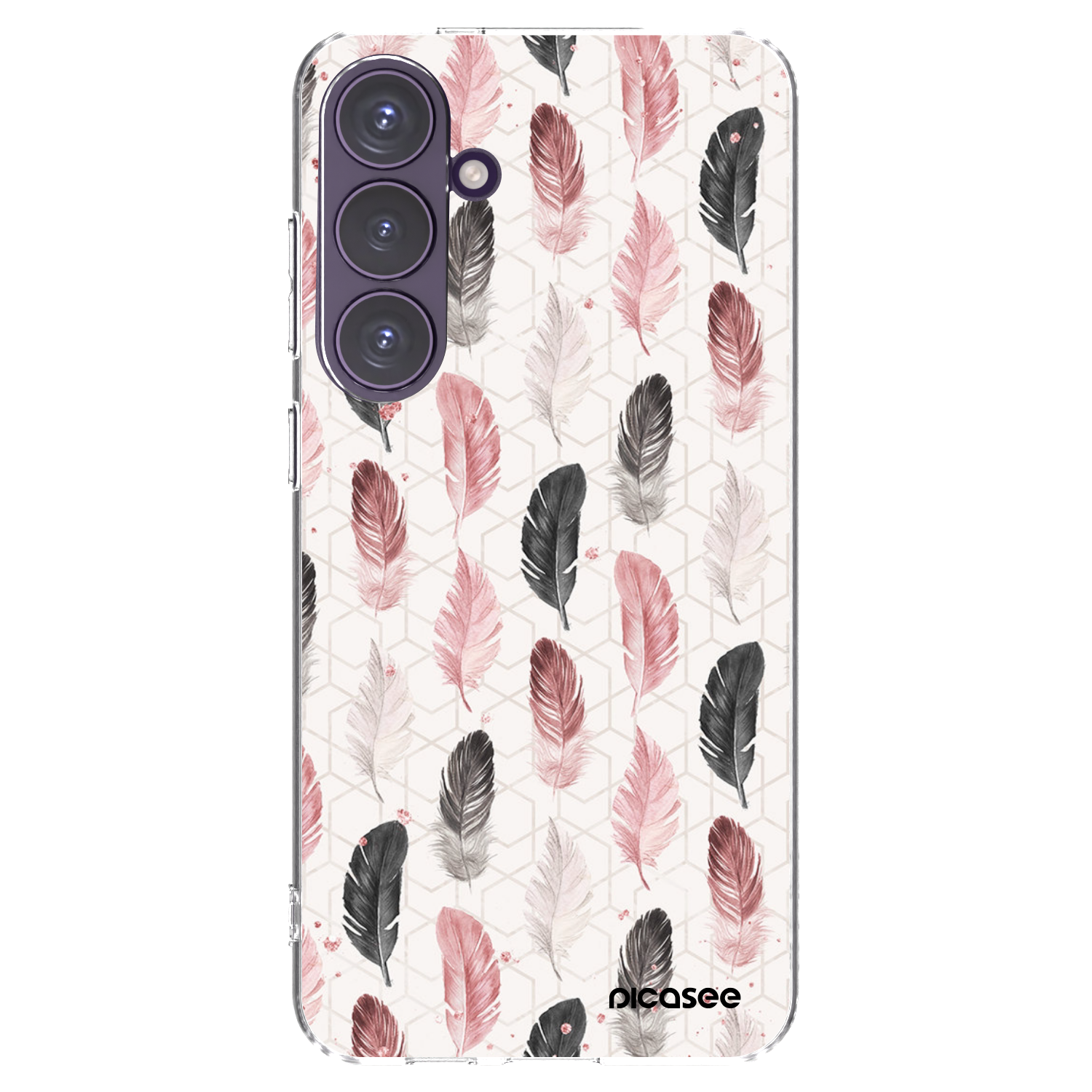 Picasee husă transparentă din silicon pentru Samsung Galaxy S24+ S926B 5G - Feather 2