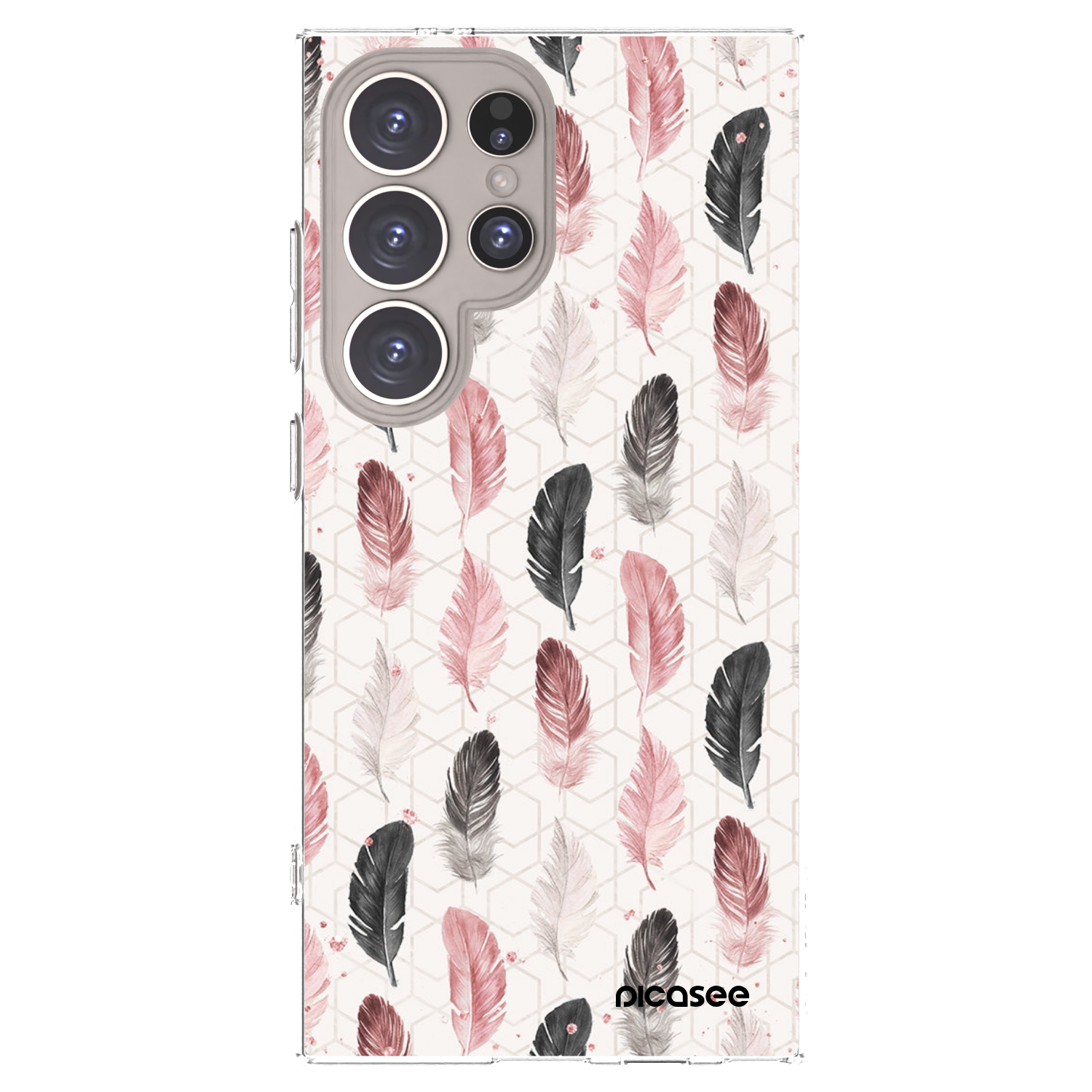 Picasee husă transparentă din silicon pentru Samsung Galaxy S24 Ultra S928B 5G - Feather 2