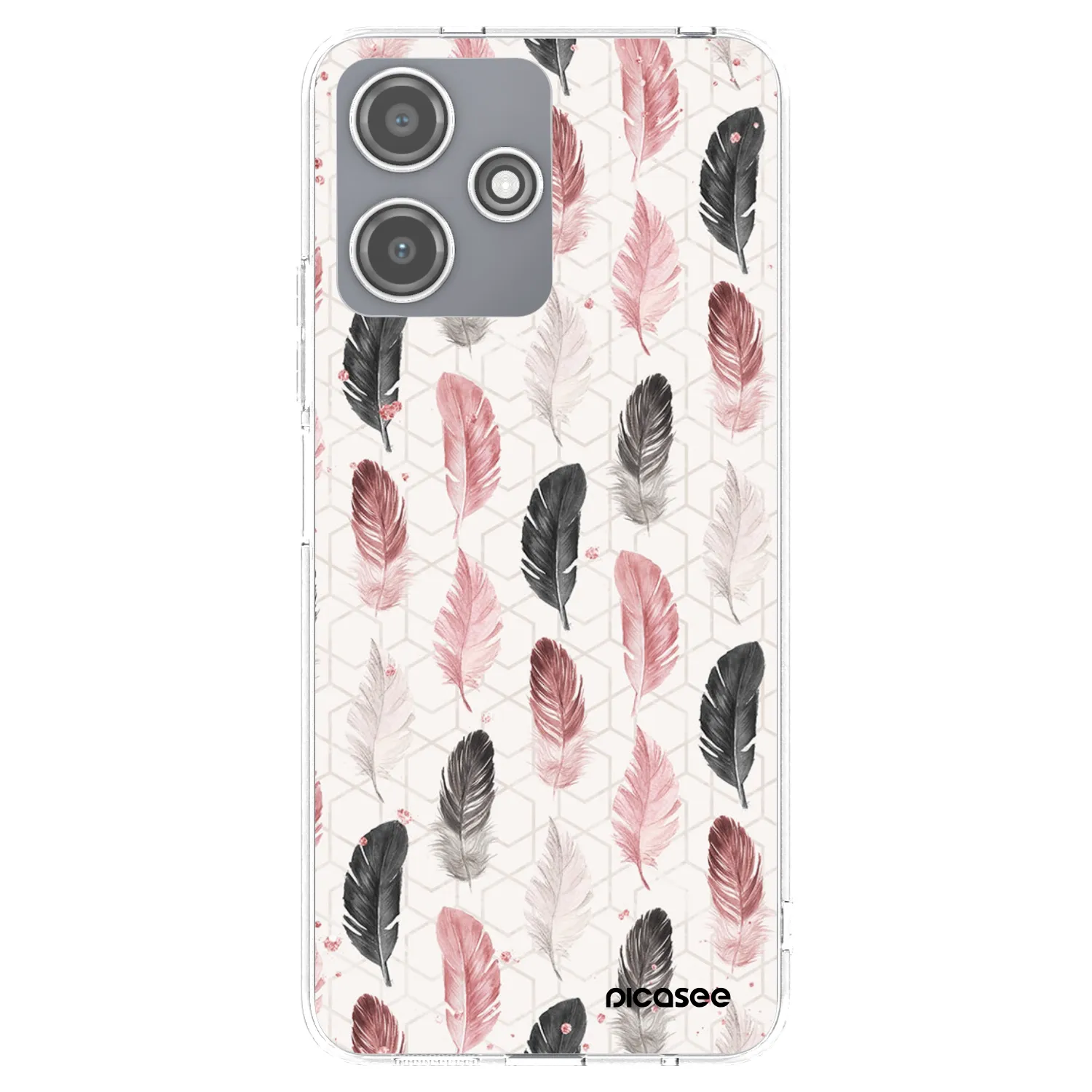 Picasee husă transparentă din silicon pentru Xiaomi Redmi 12 5G - Feather 2