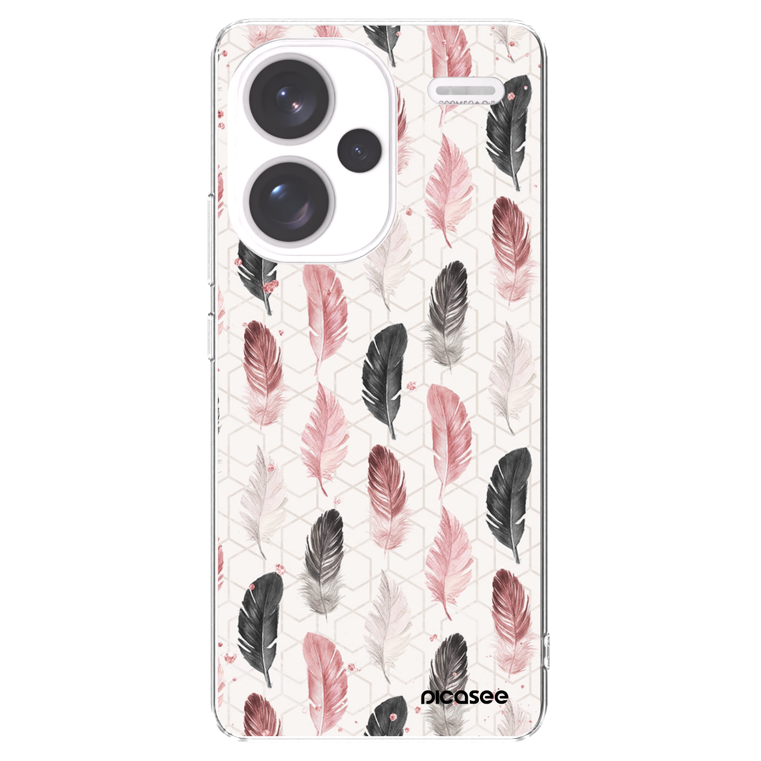 Picasee husă transparentă din silicon pentru Xiaomi Redmi Note 13 Pro+ 5G - Feather 2