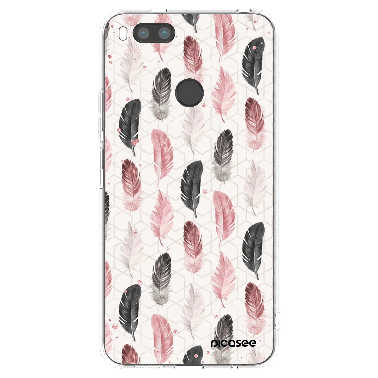 Picasee husă transparentă din silicon pentru Xiaomi Mi A1 Global - Feather 2