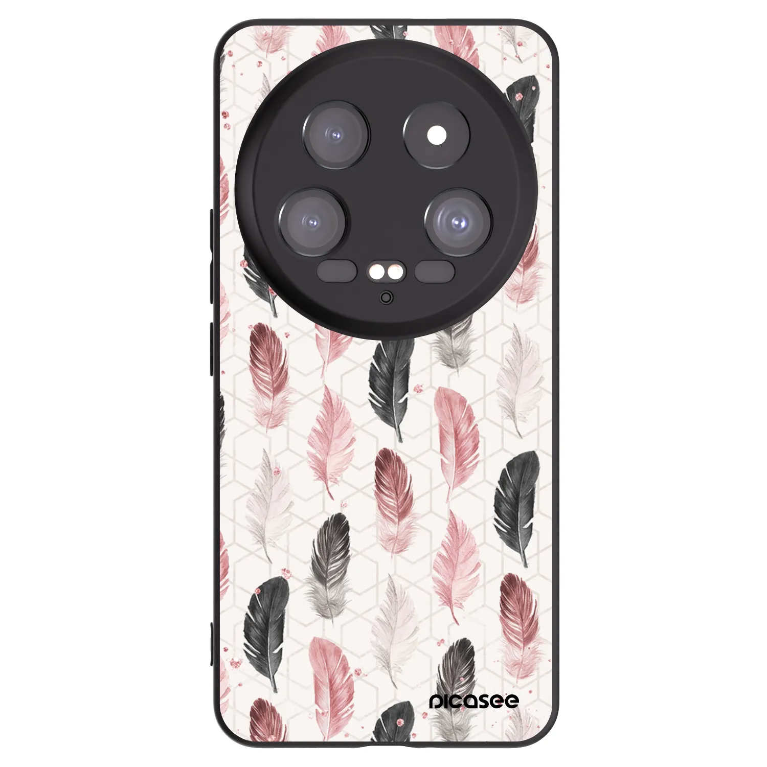 Picasee husă neagră din silicon pentru Xiaomi 14 Ultra - Feather 2