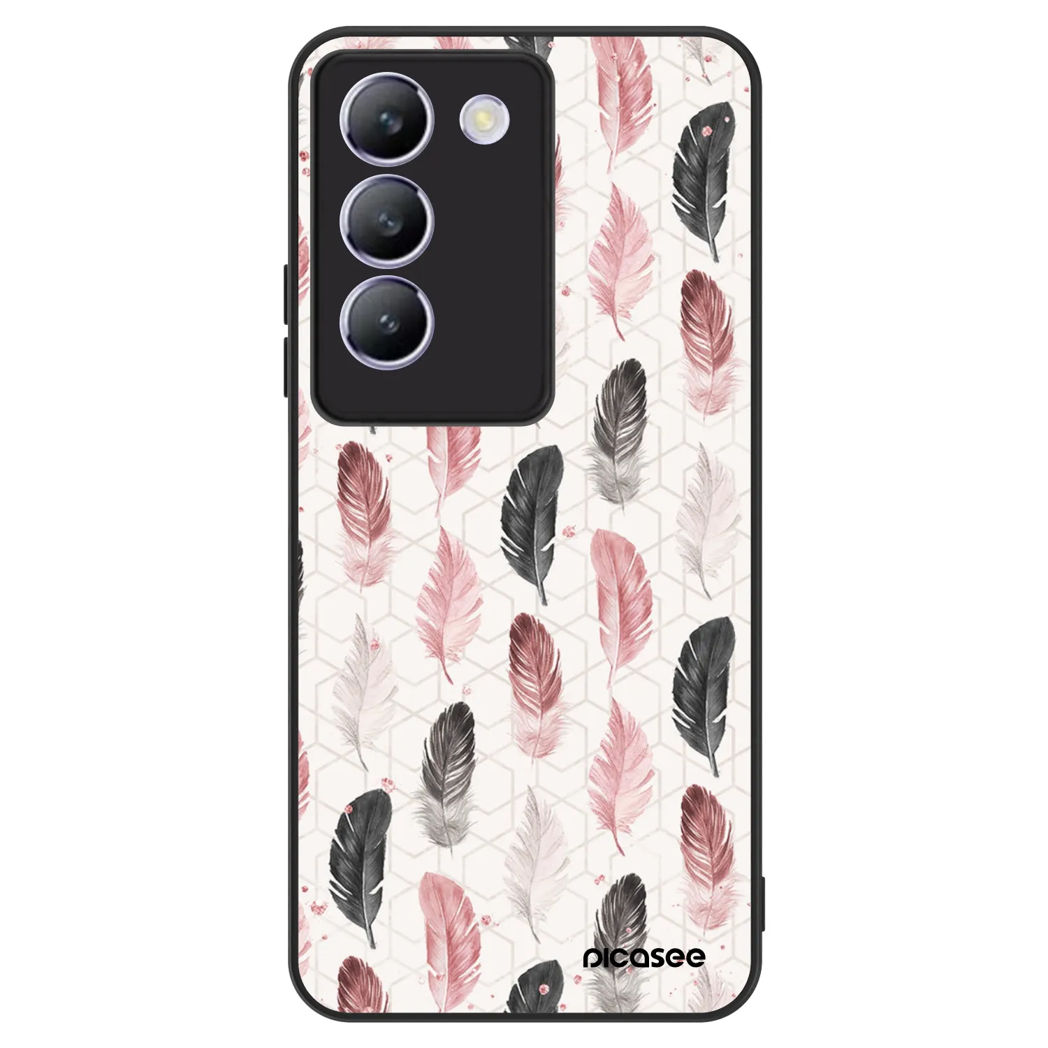 Picasee ULTIMATE CASE pentru Vivo V40 SE 5G - Feather 2