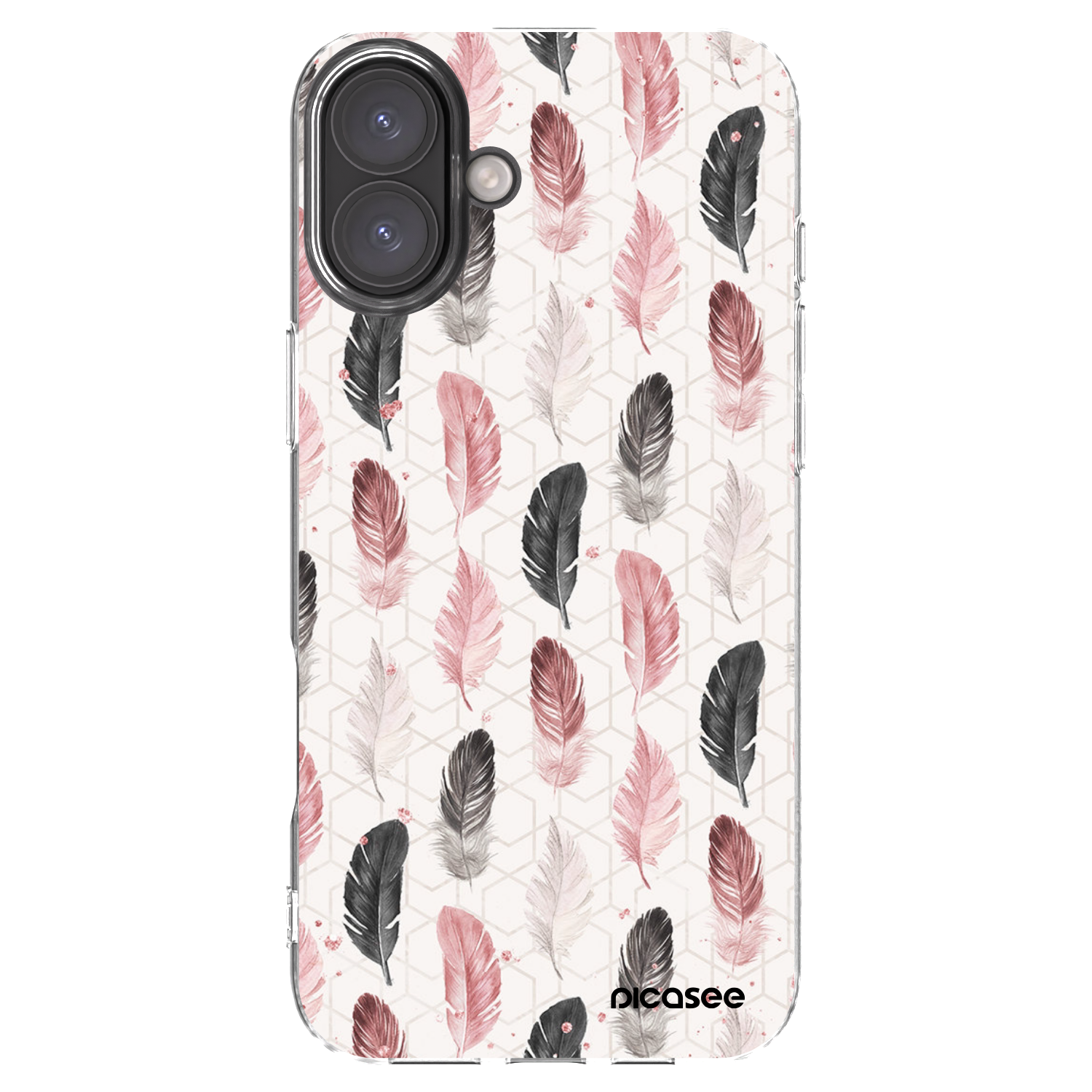 Picasee husă transparentă din silicon pentru Apple iPhone 16 Plus - Feather 2