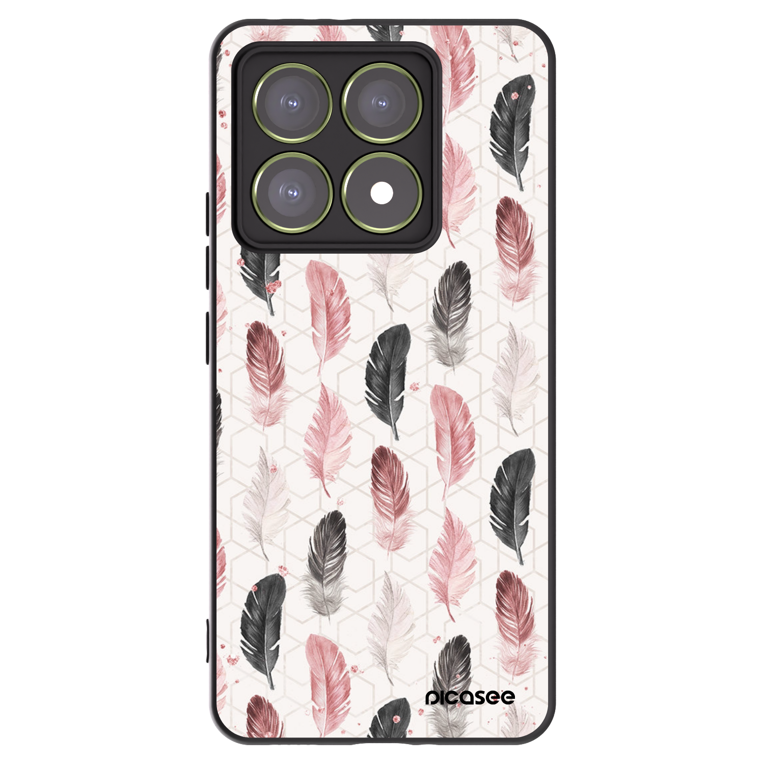 Picasee husă neagră din silicon pentru Xiaomi 14T - Feather 2