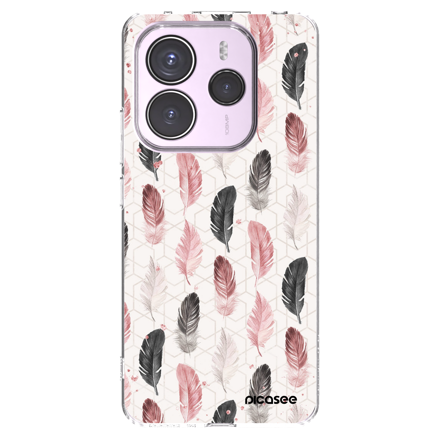 Picasee husă transparentă din silicon pentru Xiaomi Redmi Note 14 5G - Feather 2