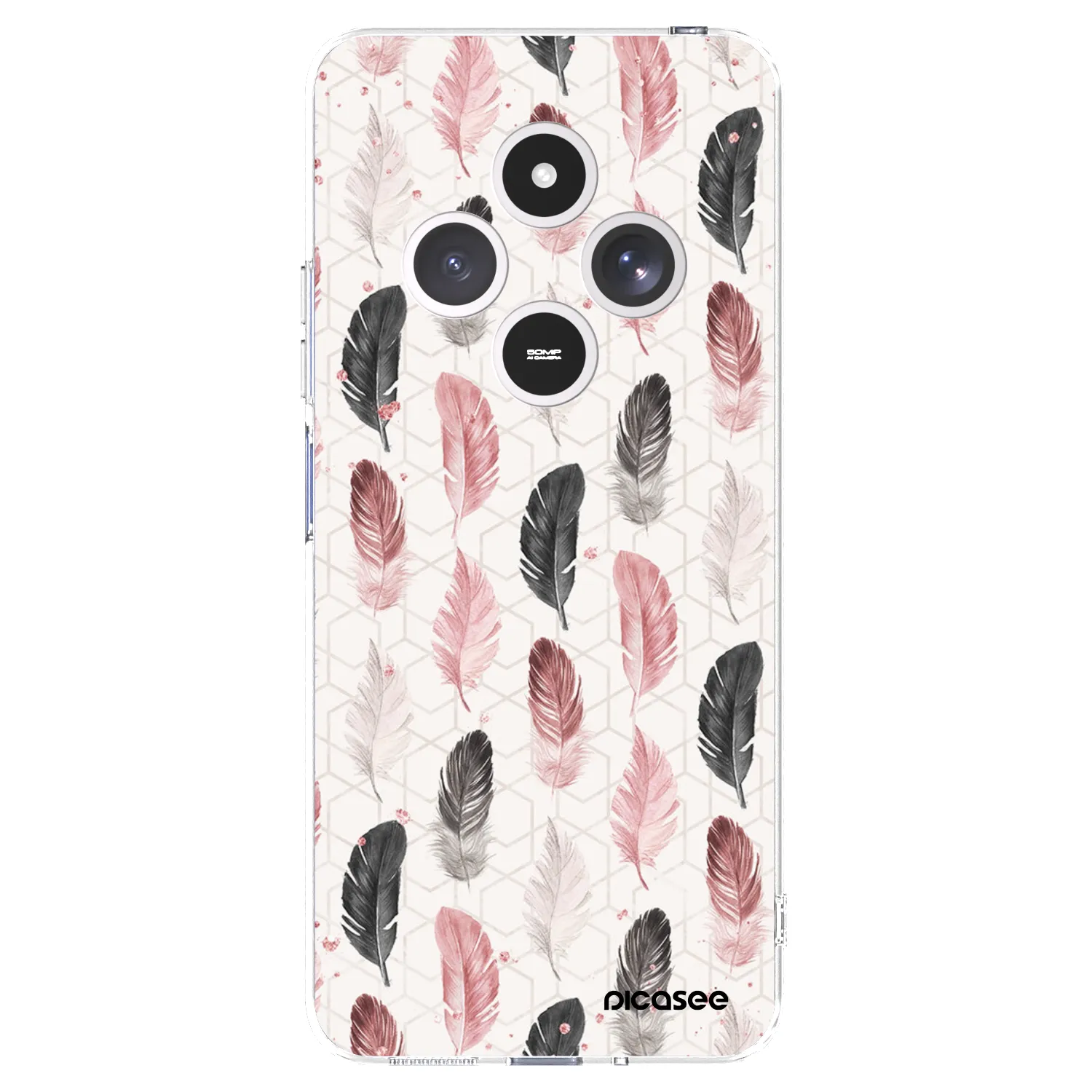 Picasee husă transparentă din silicon pentru Xiaomi Redmi 14C - Feather 2