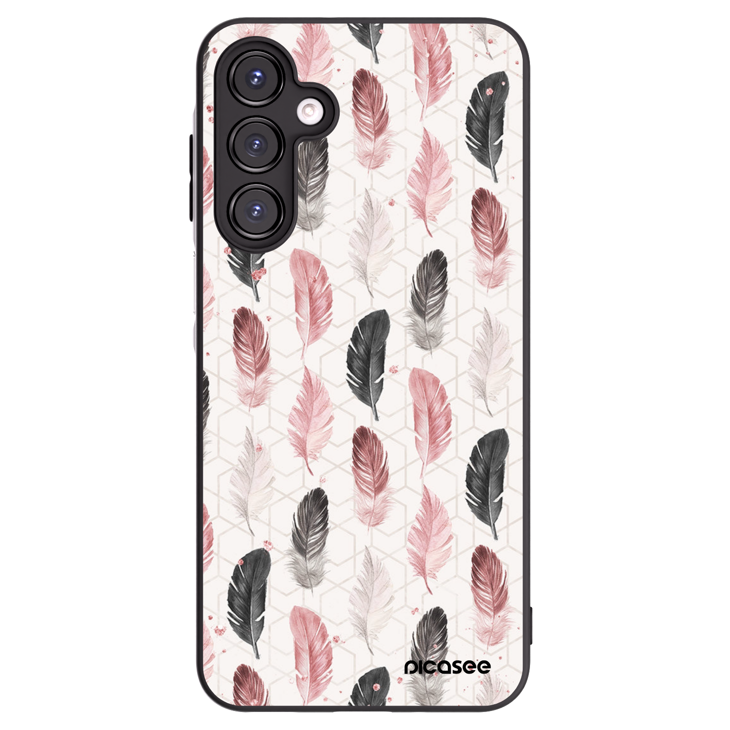Picasee husă neagră din silicon pentru Samsung Galaxy A16 5G - Feather 2