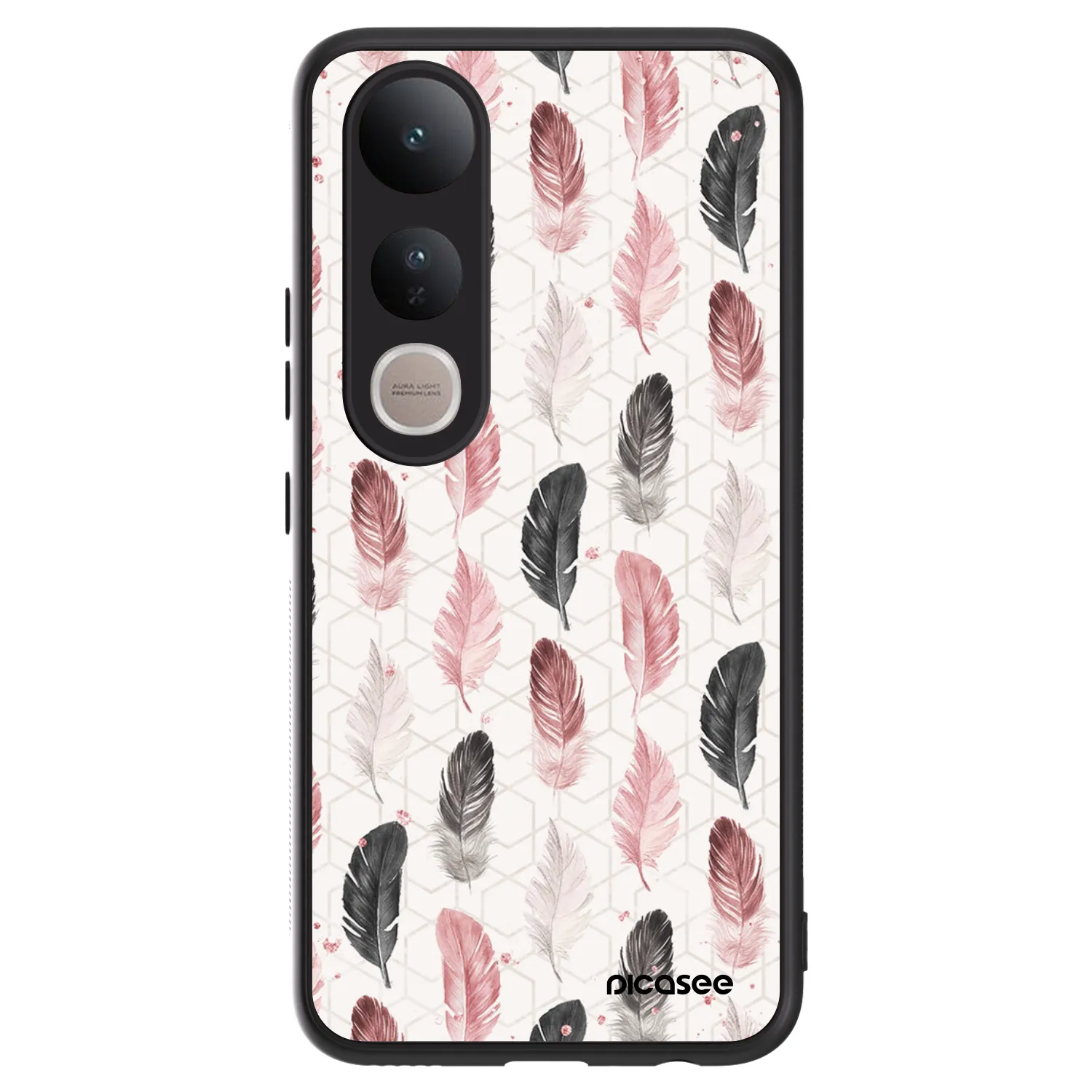 Picasee ULTIMATE CASE pentru Vivo V50 Lite 5G - Feather 2