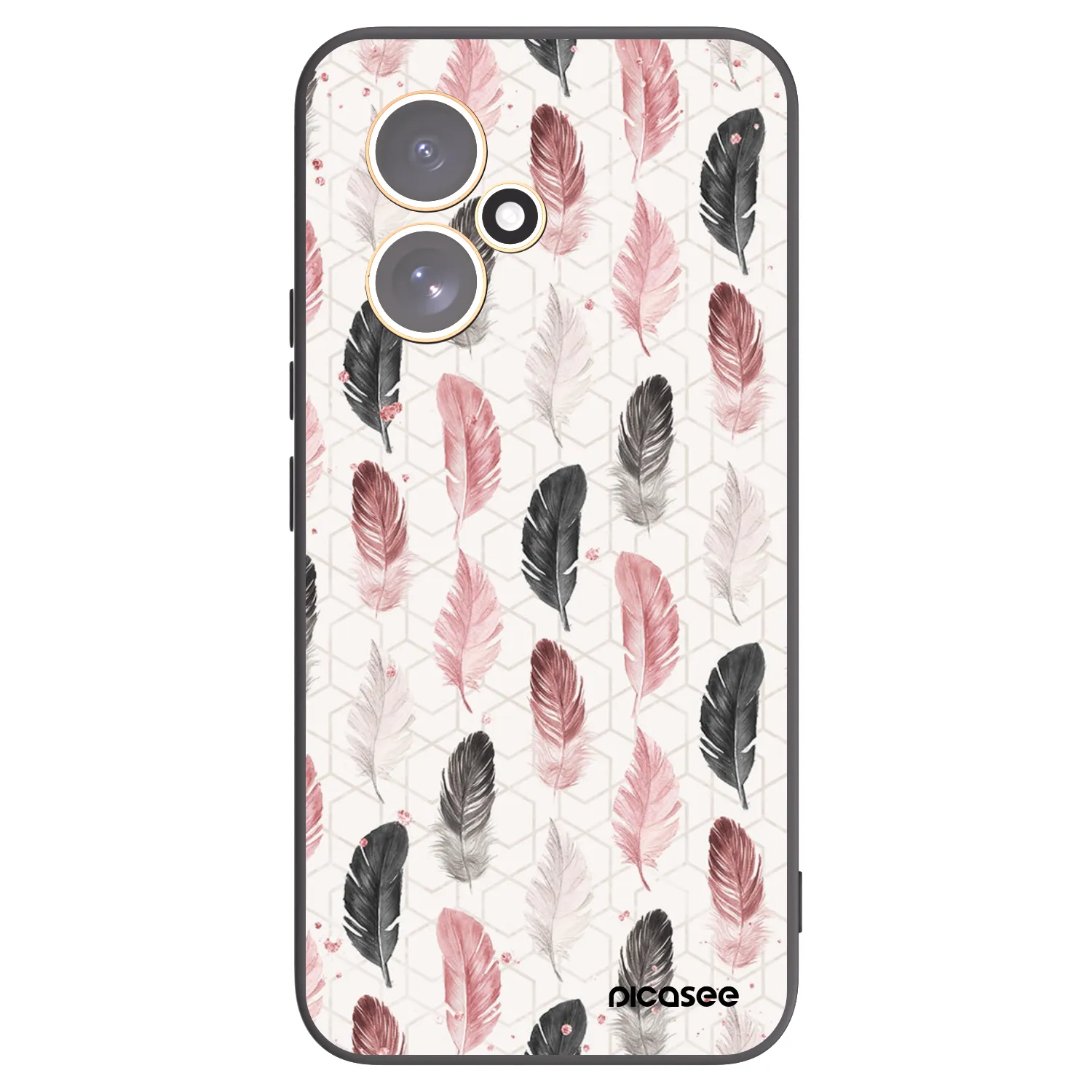 Picasee husă neagră din silicon pentru Honor 400 5G - Feather 2