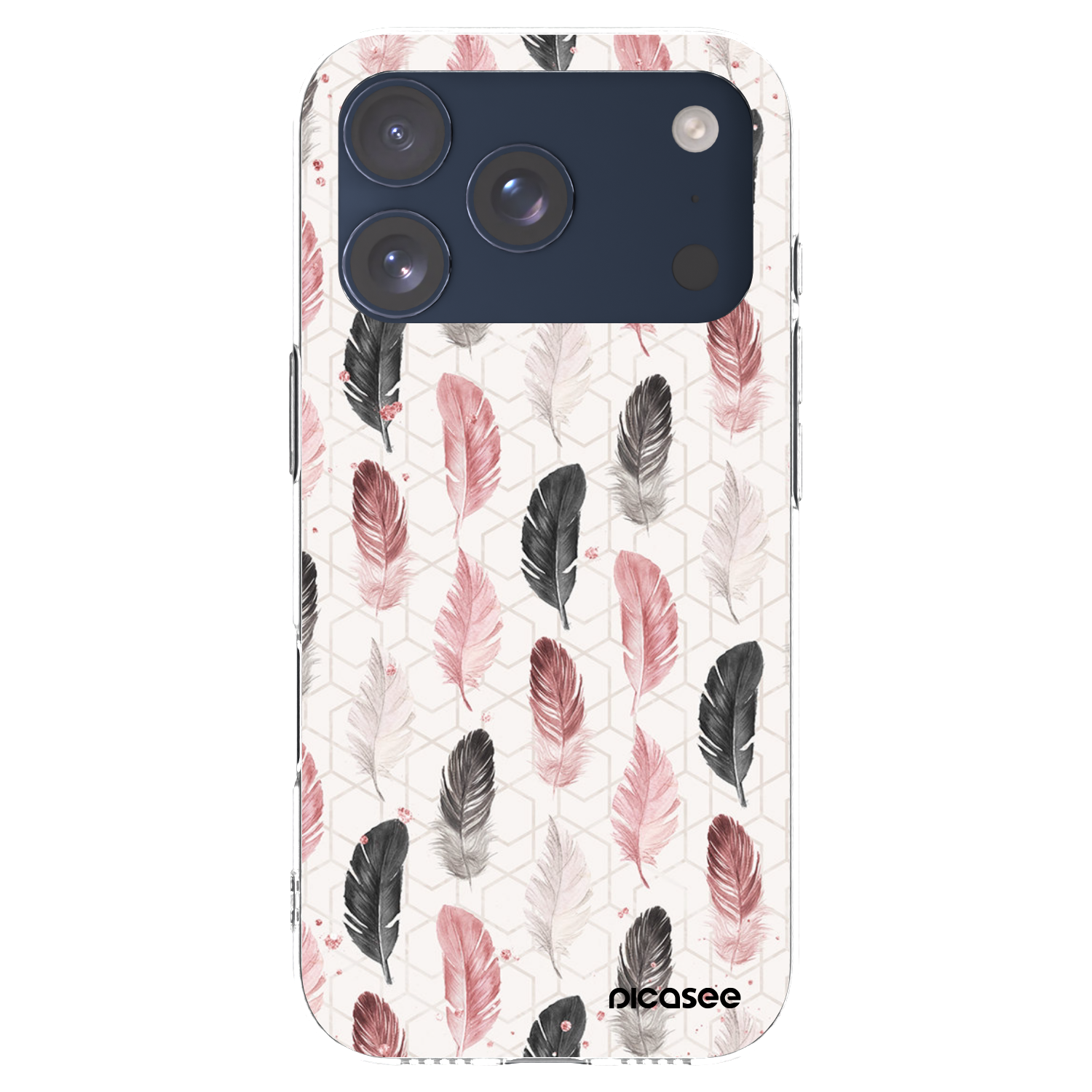 Picasee husă transparentă din silicon pentru Apple iPhone 17 Pro - Feather 2