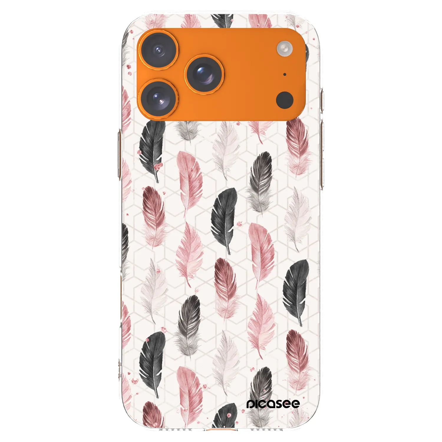 Picasee husă transparentă din silicon pentru Apple iPhone 17 Pro Max - Feather 2