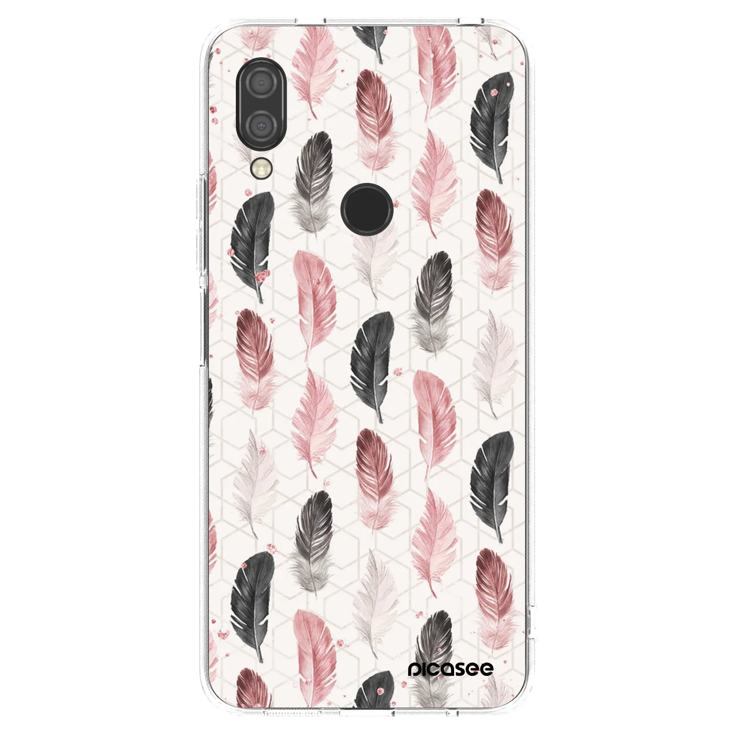 Picasee husă transparentă din silicon pentru Xiaomi Redmi 7 - Feather 2