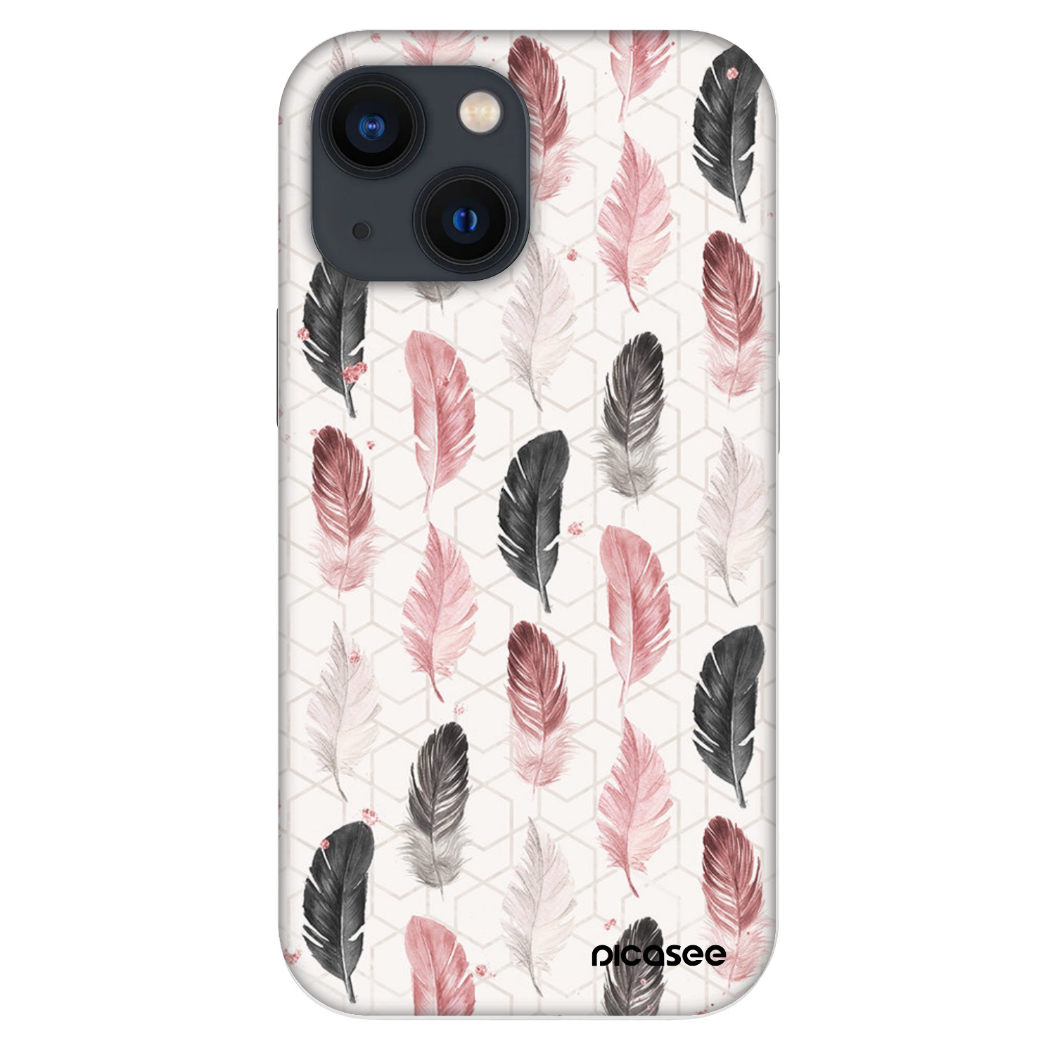 Picasee Fashion Case pentru Apple iPhone 13 mini - Feather 2
