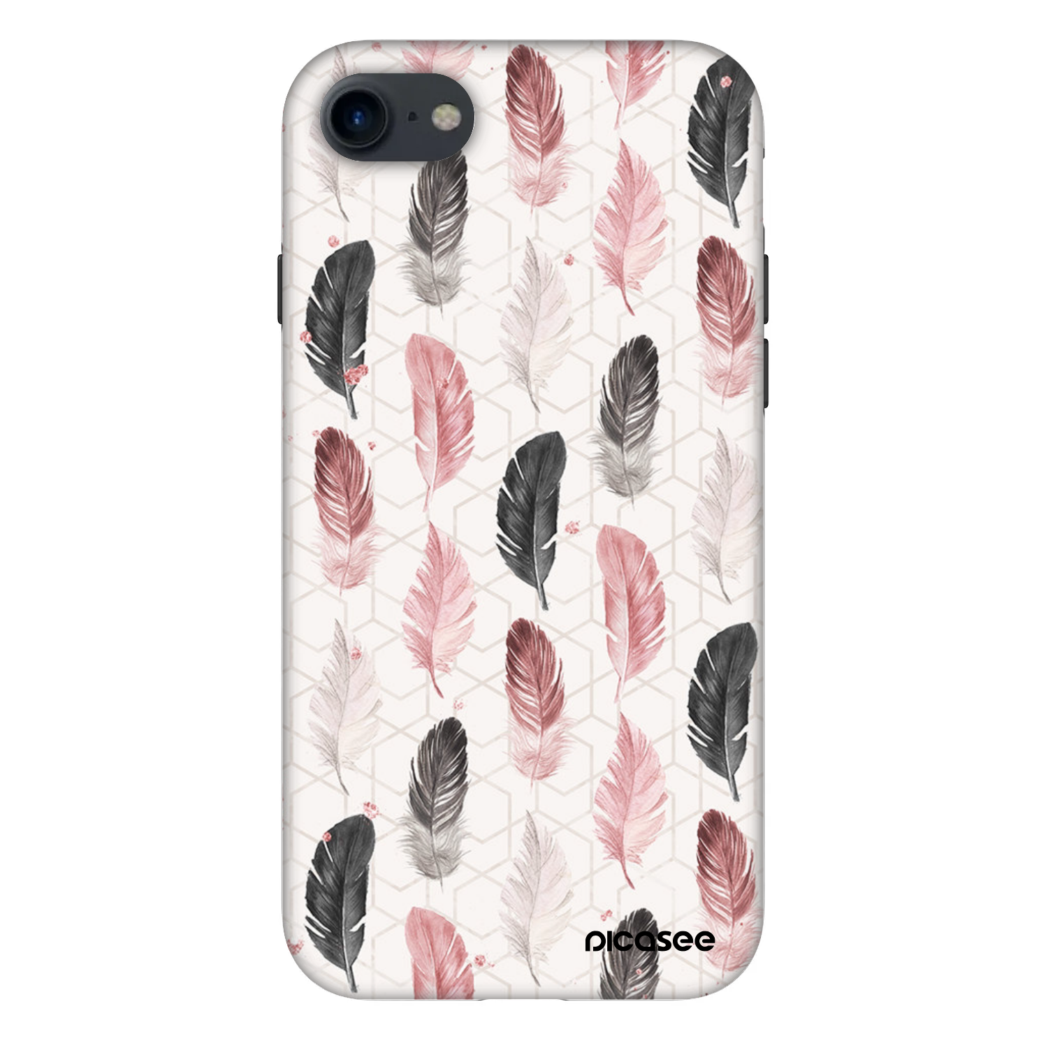 Picasee Fashion Case pentru Apple iPhone 8 - Feather 2