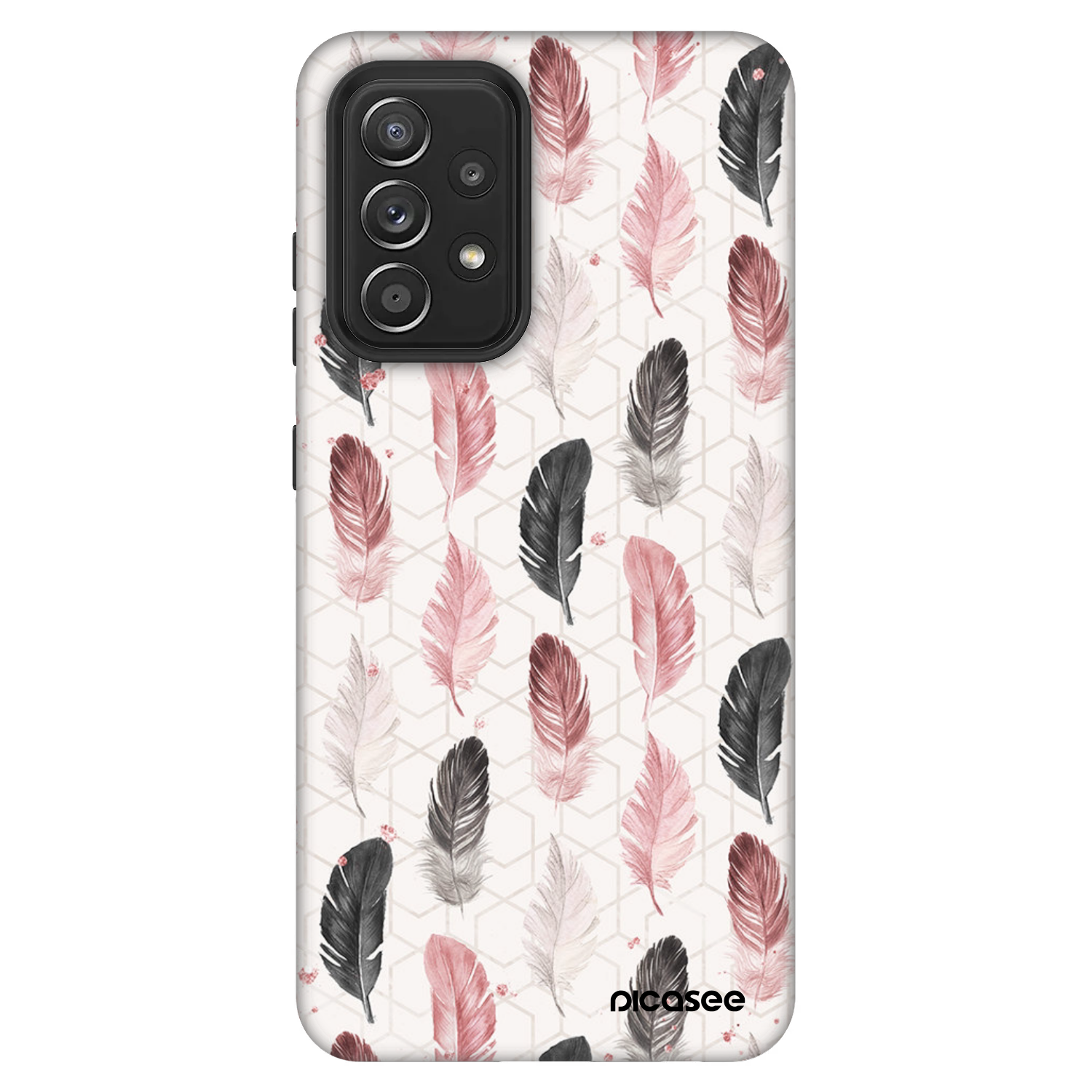 Picasee Fashion Case pentru Samsung Galaxy A52s 5G A528B - Feather 2