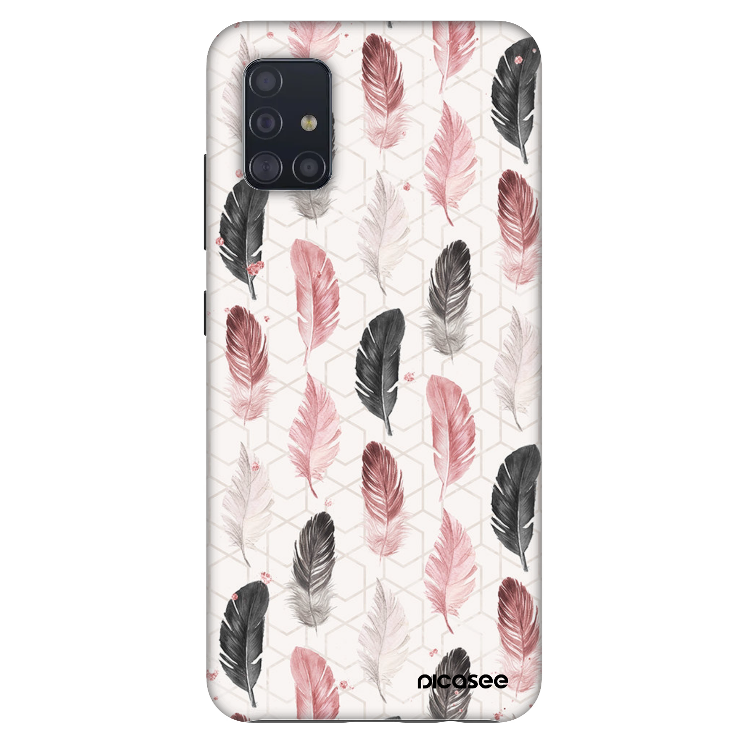 Picasee Fashion Case pentru Samsung Galaxy A51 A515F - Feather 2