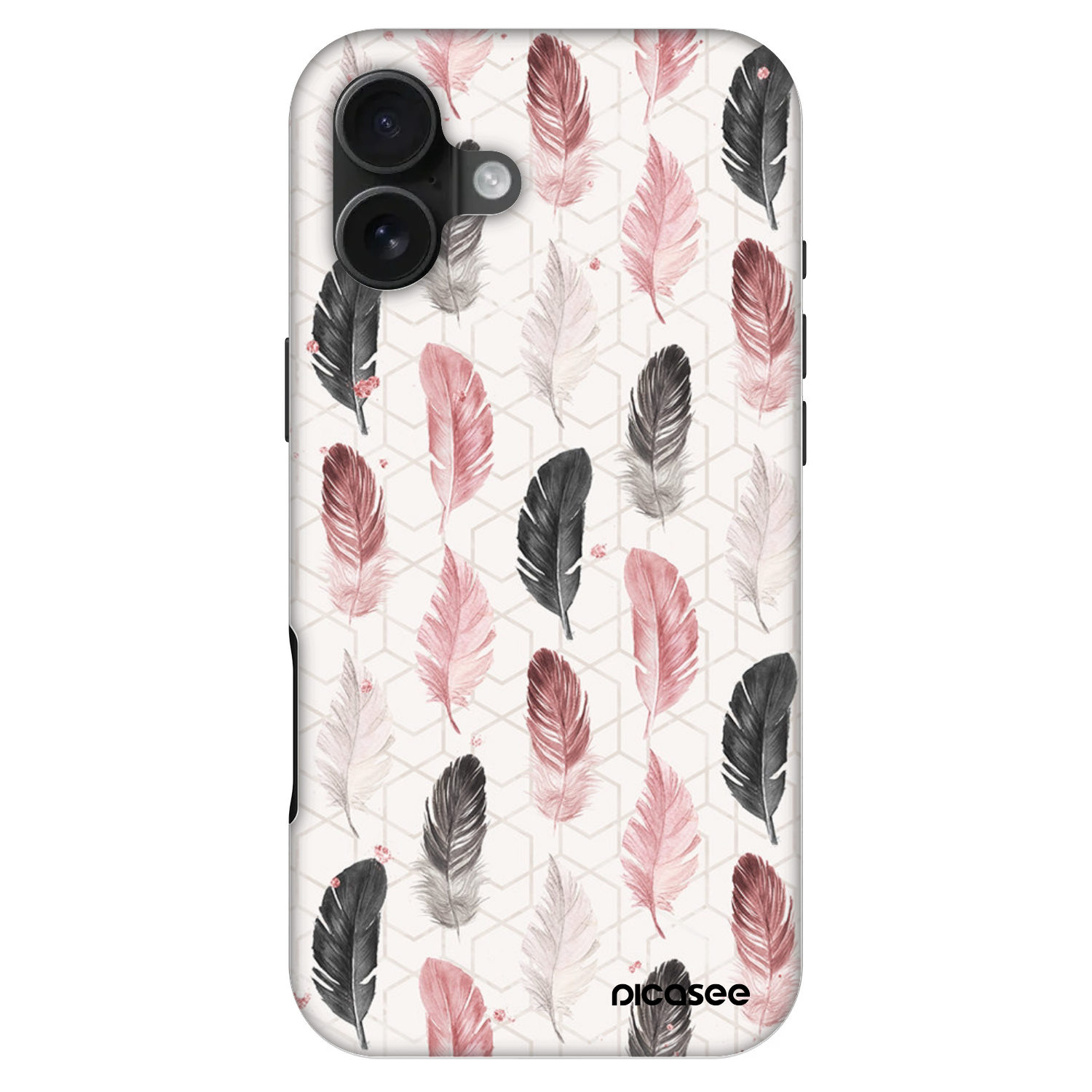 Picasee Fashion Case MagSafe pentru Apple iPhone 16 Plus - Feather 2