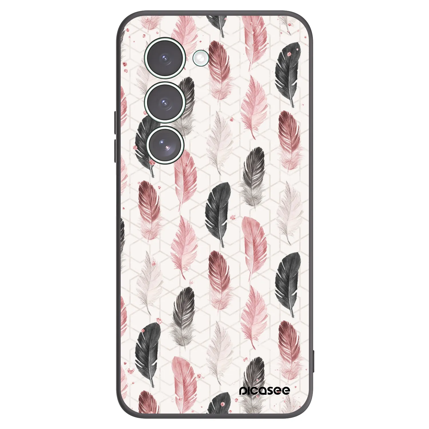 Picasee husă neagră din silicon pentru Xiaomi Redmi 15 5G - Feather 2